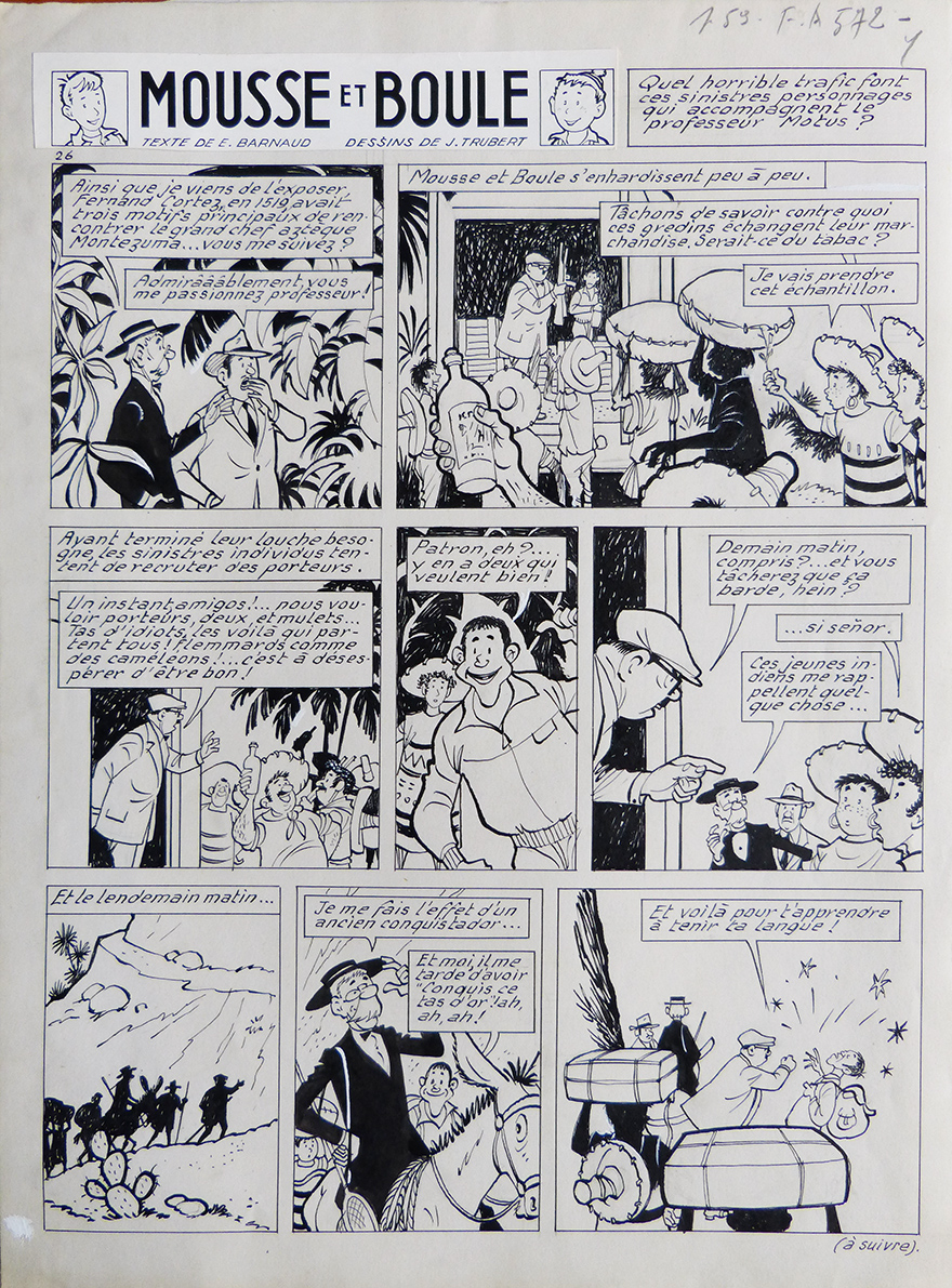 Trubert Jean | MOUSSE ET BOULE 26 | Original-Art.fr