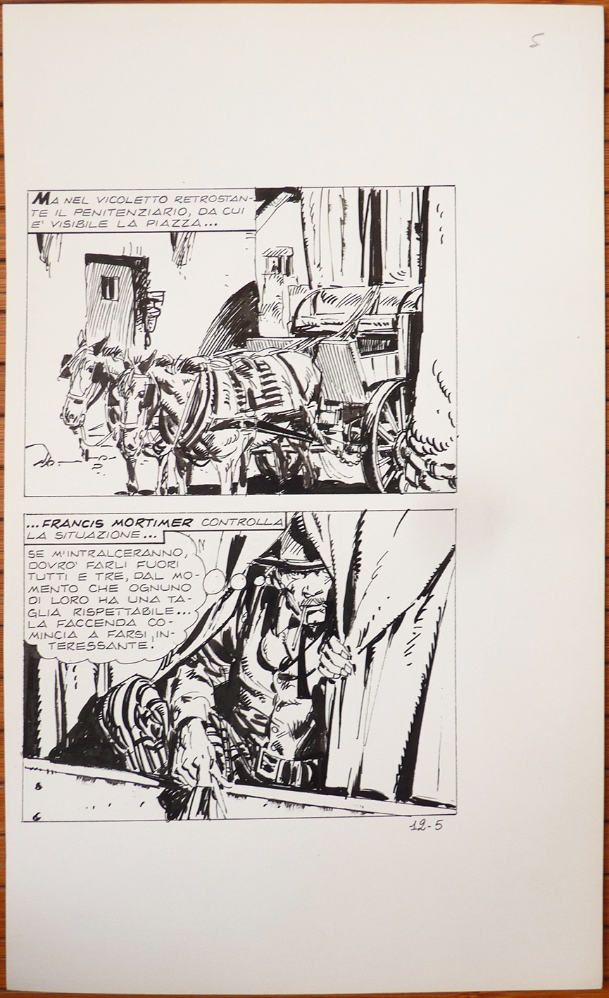 Victor De La Fuente Original Art For Sale Comicarttracker 