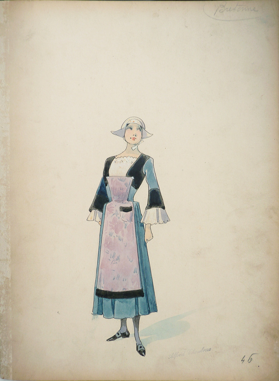 Choubrac Alfred | Jeune bretonne | Original-Art.fr
