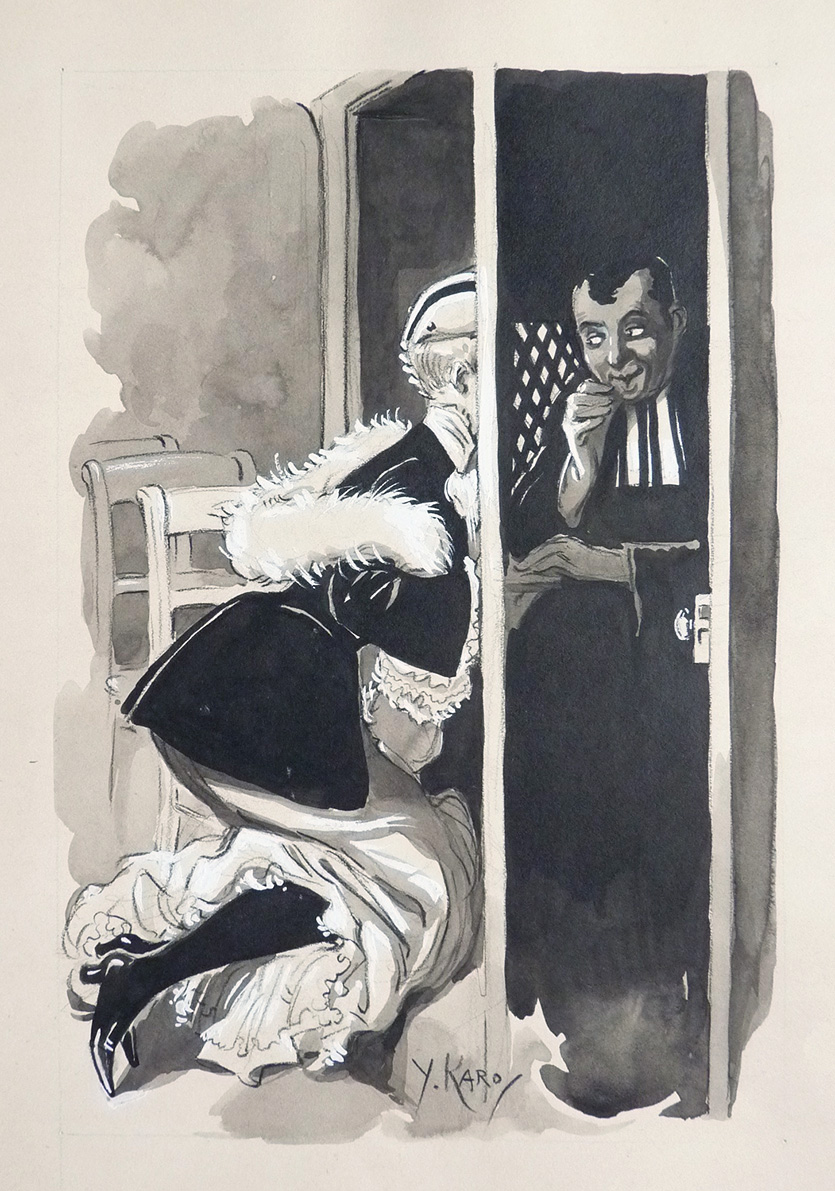 Lubin de Beauvais | Le confessionnal | Original-Art.fr