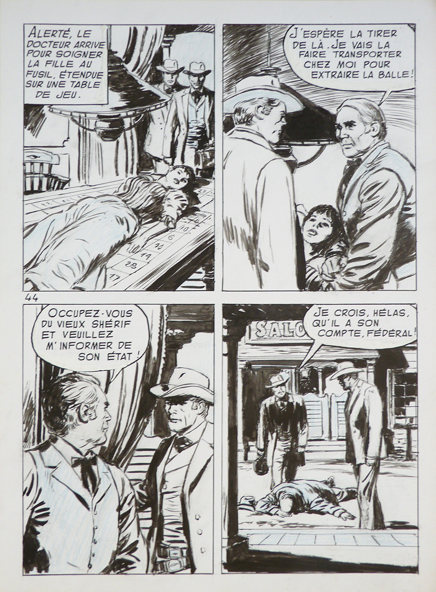 Novi René | LA FILLE AU FUSIL | Original-Art.fr